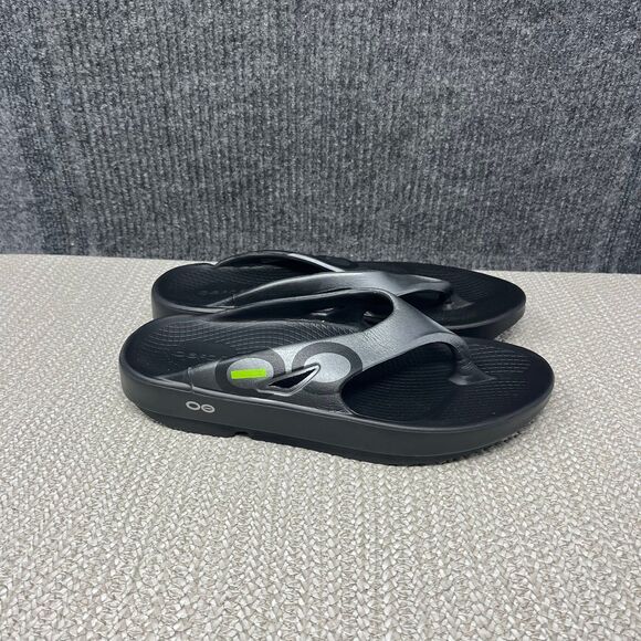 OOFOS Shoes - OOFOS OOriginal Sport Sandals Flip Flops Recovery Shoes Black Grey Women’s 9 US